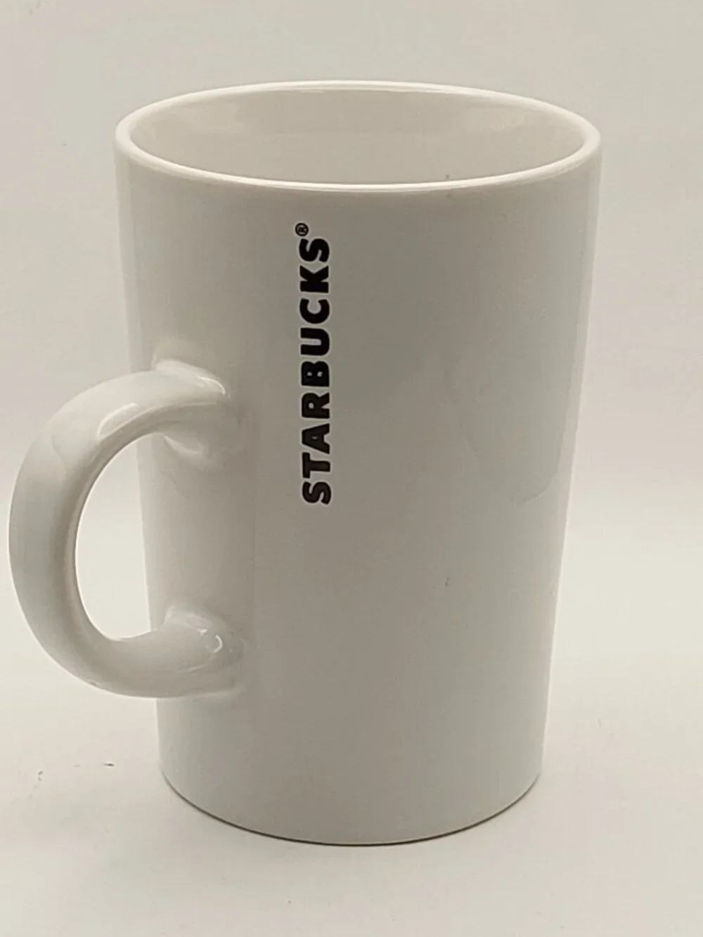 2011 Starbucks White Classic Logo Mermaid 10 oz Coffee Mug